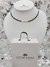 Cadena Chocker Gargantilla Bolitas Lisas Y Checas -plata 925 - comprar online