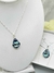 Collar De Cadena + Cristal Swarovski Barroco 22mm Plata 925 en internet