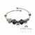 Pulsera Esclava Semi Abierta Mejor Mamá Con Donas Acero