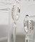 Aros Cubanos Cubics Con Cono Plata 925 - comprar online