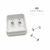 Aros Abridores Mini Estrellitas Con Brillo -lamin. Plata 925