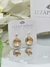 Imagen de Aros Cristal Swarovski Rivoli 12mm Bolitas Pasantes Plata925