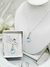 Collar De Cadena + Cristal Swarovski Barroco 22mm Plata 925 - Izzap Joyas