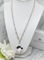 Collar Acero Blanco Cruz Inflada en internet