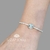 Pulsera Cierre Corazon Y Dije Pasante Laminado Premium Plata - Izzap Joyas