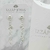 Aritos De La Abundancia Acero Blanco - Izzap Joyas