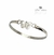 Pulsera Esclava Plata Y Oro MARIPOSA