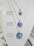 Dije Cristal Swarovski Corazon 18mm + Engarce De Plata 925 - tienda online