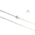 Cadena Forcet 40 De 60 Cm - Plata 925