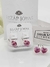 Aros Cubanos Con Cristales Corazon 10 Mm Plata 925 Sw - comprar online