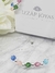 Pulsera Regulable Regulable Con Bolitas Y Piedras -plata 925