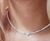 Imagen de Chocker Canutillos Blancos - Acero Blanco