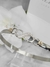 Pulsera Esclava Plata Y Oro Infinito Central - Izzap Joyas