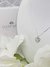 Collar Cadena + Dije Corazon Love Bombé Calado - Plata 925