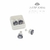 Aros Abridores Circulos Cubic - Laminados Plata 925 - comprar online