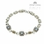 Pulsera Panter Combinada Triple Cubics - Plata Y Oro