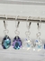 Aros Brisura Con Cristales Gota 16 Mm Plata 925 Swa - comprar online