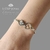 Pulsera Plata Y Oro Juliana Infinito Con Corazon Cubic