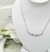 Collar Acero Quirúrgico Con Centro De Cubics En Degradé - comprar online