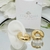 Aro Cuff Solitario - Cuff Chunky - Acero