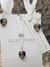Conjunto Plata 925 Con Cristal Swarovski Corazon 14 Mm - tienda online