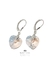 Aros Brisura Con Cristales Corazon 14 Mm Plata 925 - tienda online