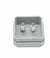 Aros Abridores Perlas Engarzadas 3 Mm Plata 925