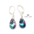 Imagen de Aros Brisura Con Cristales Gota 16 Mm Plata 925 Swa