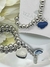 Pulsera Corazon Y Bolitas - Acero Quirúrgico - Unisex en internet