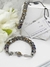 Pulsera Con Cuentas Facetadas Regulable Acero Quirurgico - tienda online