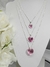 Dije Cristal Swarovski Corazon 18mm + Engarce De Plata 925 - tienda online