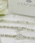 Pulsera Plata Y Oro Panter Con Corazon Calado 3d