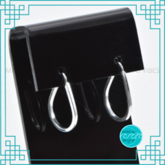 BRINCO ARGOLA GOTA 15X21 MM (03184) - comprar online