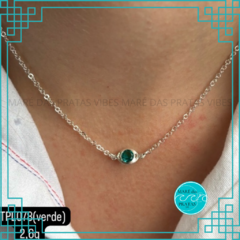 Colar zircônia (TPL078)