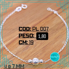 Pulseira esferas (PUEB98)