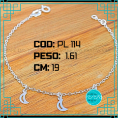 Pulseira 3 lua (pulua)