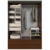Placard Ropero 1,50m 2 Puertas Corredizas + 2 Cajones + 2 Zapateros - tienda online