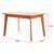 Mesa Rectangular 1,20m - tienda online