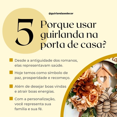 Banner da categoria Guirlandas Atemporais