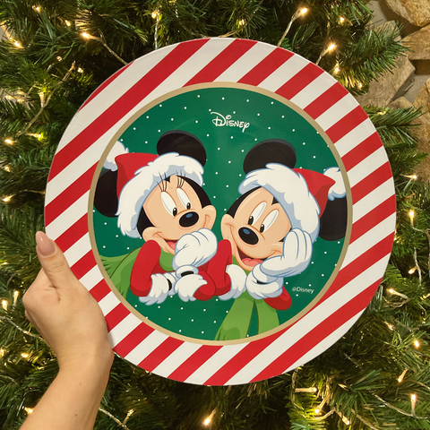 Souplast Mickey e Minie Noel Vrm/vde 33cm
