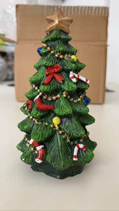 Pinheiro de Natal em Resina - 6x10cm - comprar online
