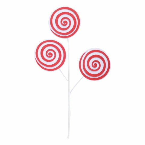 GALHO PIRULITO CANDY CANES - 50cm