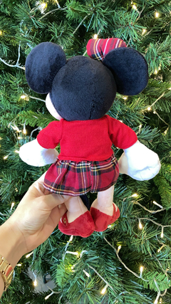 Minnie Roupa Xadrez 30cm Disney C/1 Un - Guirlandas e Decor