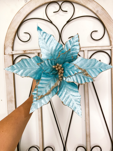 FLOR AZUL CLARO - 50cm