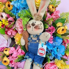 Guirlanda de Pascoa c/ casal - 60cm - loja online