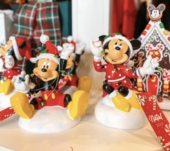 PRÉ VENDA Minnie Sentada Com Pisca Pisca Colorido - 10x12x15cm - comprar online