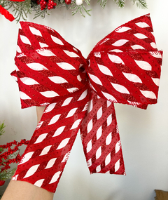 Kit laço duplo Candy Cane c/ 8 unds - comprar online