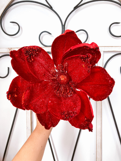 Flor Magnólia Decorativa - 63cm