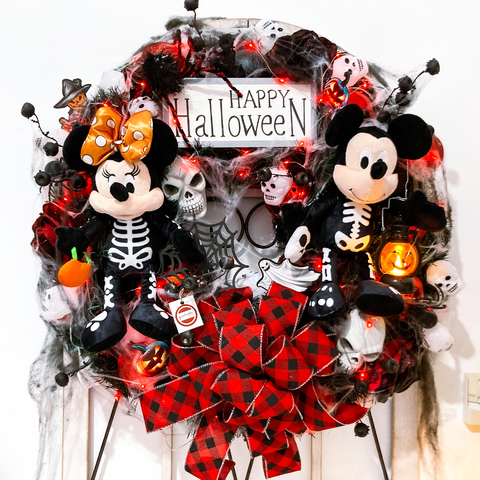 009 Guirlanda de Halloween Disney - Exclusiva Nathalia Picelli