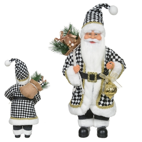 Papai Noel xadrez - 45cm